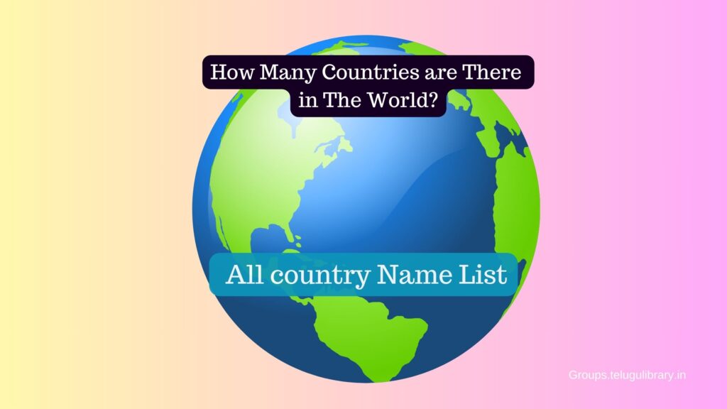 How Many Countries Are There In The World