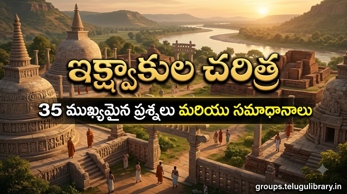 Ikshvaku Dynasty in Telugu: 35 Important Questions and Answers