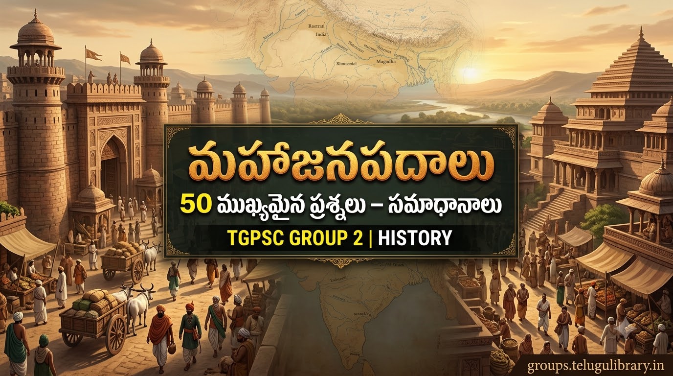 మహాజనపదాలు ప్రశ్నలు సమాధానాలు