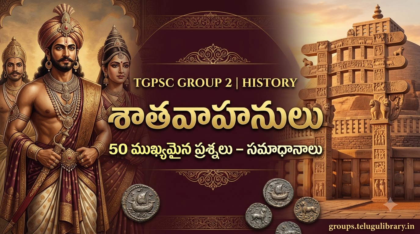 శాతవాహనులు – TGPSC Group 2